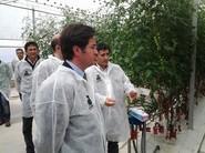 El alcalde de El Ejido atiende a todas las explicaciones.