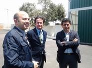 El regidor y el edil ejidenses no han querido dejar de conocer el CED de Rijk Zwaan.