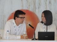 Juan Diego Martínez Soto responsable comercial  de GlobalGAP, Producción Integrada, Tesco Nature. y María Pilar Alarcón, Auditora GlobalGAP, Producción Integrada, BRC IFS.
