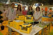 Parte del equipo de Agrobío desplazado a la feria.