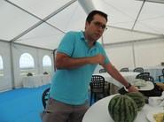 Francisco Solera, Crop Sales Manager de Melón para Europa y Oriente Medio de la compañía, fue el encargado de atender a los participantes.