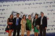 Muchos aprovecharon la oportunidad para posar en el fotocall instalado para la ocasión.