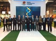 Stand de Cajamar donde se han entregado los reconocimientos de ADN Agro
