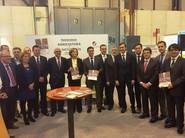 Miembros del sector con la consejera de Agricultura, Carmen Ortiz