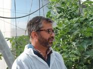 Juan Miguel Robles, representante de Seminis, marca de Monsanto, en Granada.