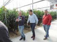 Los agricultores comenzaron a llegar a la finca desde las 11:00 horas.