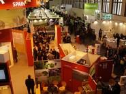 7 de febrero. Así se encuentra la Messe Berlín a las 16:30 horas. La feria es un hervidero.