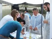 Los agricultores pudieron participar en varios sorteos facilitando sus datos personales