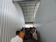 El acto se inició con una visita por las instalaciones