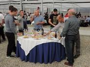 Tras la visita al nuevo semillero se hizo un ágape para los asistentes