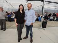 Los hermanos Marina y José Olivencia, de Semilleros Loteplant