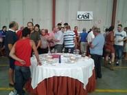 Los agricultores participantes tuvieron la oportunidad de intercambiar ideas sobre, por ejemplo, el inicio de la nueva campaña.