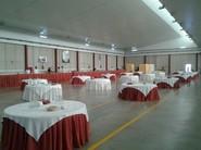 Tras la visita a las instalaciones, todo estaba listo para ofrecer un pequeño aperitivo a agricultores y prensa.