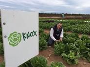 Juan Ramón Rodríguez, responsable de Marketing de Rijk Zwaan, junto a KNOX