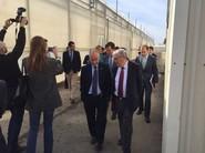 Gabriel Amat junto al subdelegado del Gobierno en Almería, Andrés García Lorca.