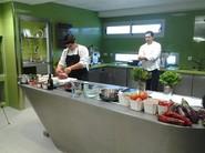 Muchos pudieron probar el resultado nada más concluir el show cooking.