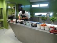 Un momento durante el show cooking.