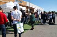 HM Clause ha congregado a unos 150 agricultores para mostrarles su calabacín Musa, para ciclo tardío.