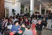 Un centenar de agricultores se han dado cita en el Casino de Dalías para acudir al acto de Seminis.
