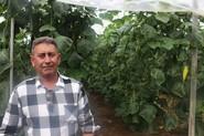 El propietario de la finca de pepino 091 visitada, José Rodríguez.