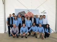 El equipo de Seminis con el concejal de Agricultura y Medio Ambiente del Ayuntamiento de El Ejido.