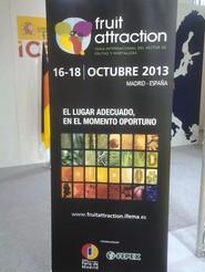 7 de febrero. 'El lugar adecuado, en el momento oportuno', eslógan de la edición 2013 de Fruit Attraction.