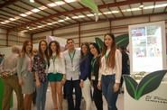 Parte del equipo de El Plantel desplazado a la feria.