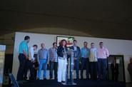 Parte de la plantilla de la empresa.