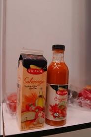 El gazpacho y el salmorejo de Vicasol.