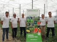 Santi Pérez Moreno, Julio Tudela, Santiago Pérez, María Escudero y Paco González, de Intersemillas