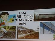 La conbinación luz, aire y agua