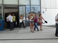 Técnicos y agricultores en las jornadas.