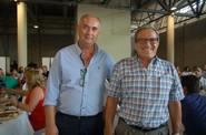 El presidente y el vicepresidente de Campoejido, Cristóbal Martín y José Antonio Manrique.