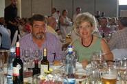 Lola Gómez junto a su marido.