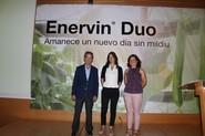 Cecilio Fernández, Technical Crop Manager para Hortícolas de BASF, Silvia Cifre, directora de la División de Protección de Cultivos de BASF en España y Ángela Araujo, Crop Manager europea para Hortícolas de BASF.