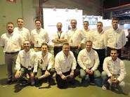 Equipo de Cristalplant desplazado a la feria