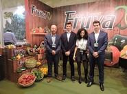 El equipo de Fruva asiste por primera vez con stand a la feria