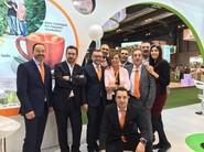 Parte del equipo de Bayer CropScience desplazado a la feria.
