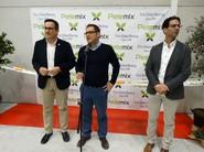 David Mayol se dirigió al público asistente antes del corte de cinta que daría por inauguradas las nuevas instalaciones de Pelemix.