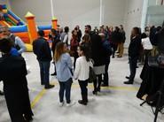 La inauguración fue una fiesta abierta a la participación de niños y mayores.