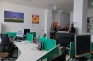 Las nuevas instalaciones cuentan con espacios de oficinas.