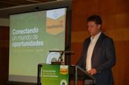 Rens Knieriem, responsable de ventas de pepino para Europa y Oriente Medio de Vegetable Seeds de Bayer, fue el encargado de inaugurar la jornada.