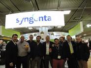 Equipos de Syngenta y Zeraim en Messe Berlín