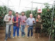 Familia productora de Enol F1 y Merlot F1, muy satisfechos con ambas variedades.