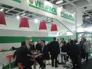 7 de febrero. Stand de Veripack.