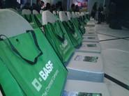 Todo preparado para recibir a los asistentes.