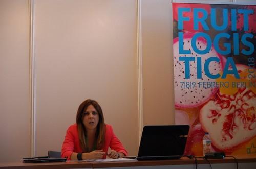 Vanessa Campesino durante la presentación