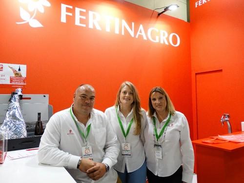 Fertinagro no ha querido faltar a la segunda edición de Infoagro, y sus trabajadores aseguran que está siendo una gran feria