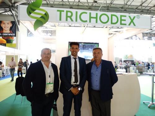 Trabajadores de Trichodex, empresa que ha formado parte de las conferencias organizadas en el segundo día de feria