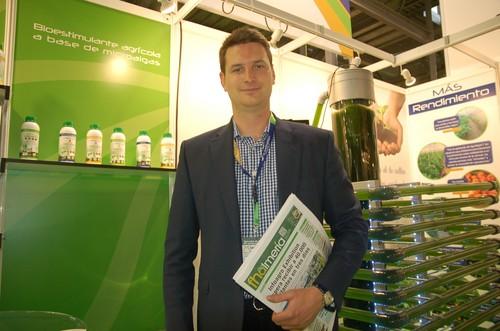 Carlos Rodríguez-Villa, director general de AlgaEnergy.